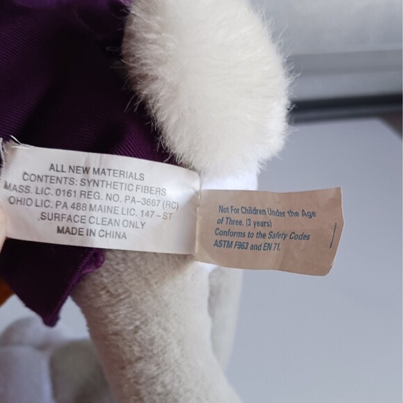 Bugs Bunny Stuffed Plush Looney Tunes Nanco 2002 Merry Christmas Caroler - Picture 6 of 8